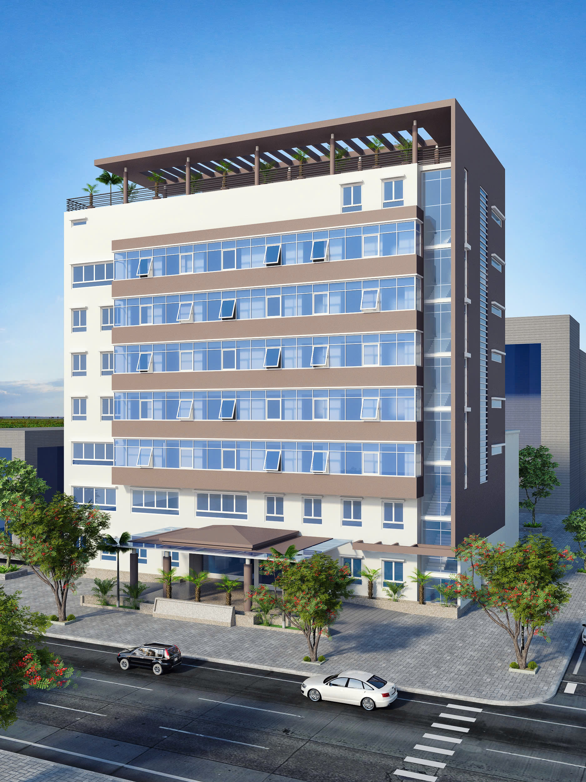 Thiết kế KS : Yagon Thăng Long Plaza - Đường Nguyễn Tất Thành - Làng Bầu - Vĩnh Yên - Vĩnh Phúc